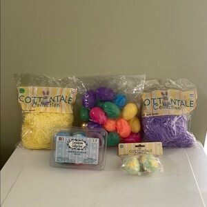 Colorful Easter Craft Supplies